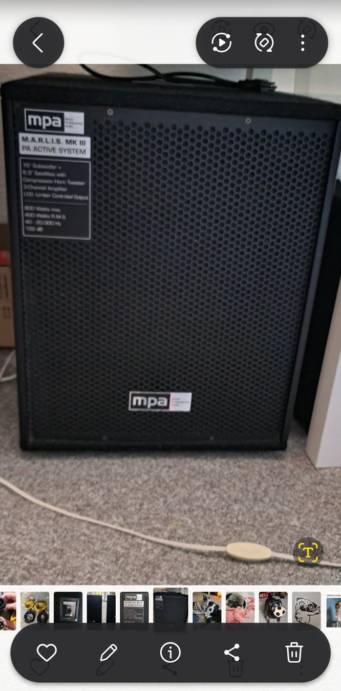 Lautsprecher: Bass & Boxen M.A.R.L.I.S – Gebraucht aus Menziken von He911