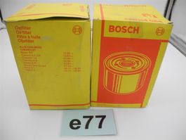 2 Bosch Oelfilter Chevrolet, Nr. e77