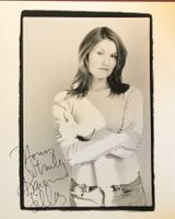 Karen Sillas Autogramm signiert Foto 20x25cm