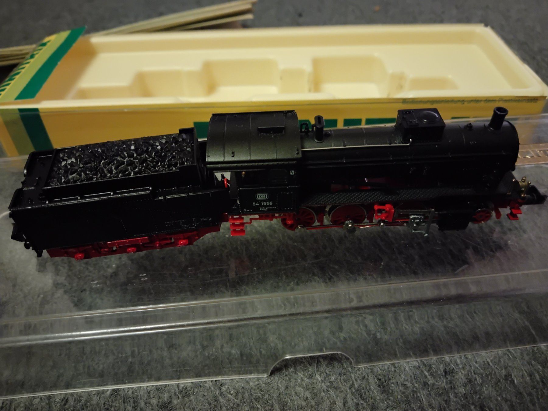 Trix Modellini di ferrovie: Minitrix DB BR 54 Analog DC Neuwertig. – Nuovo e nell'imballaggio originale da Romanshorn venduto da jar_rxt9 2