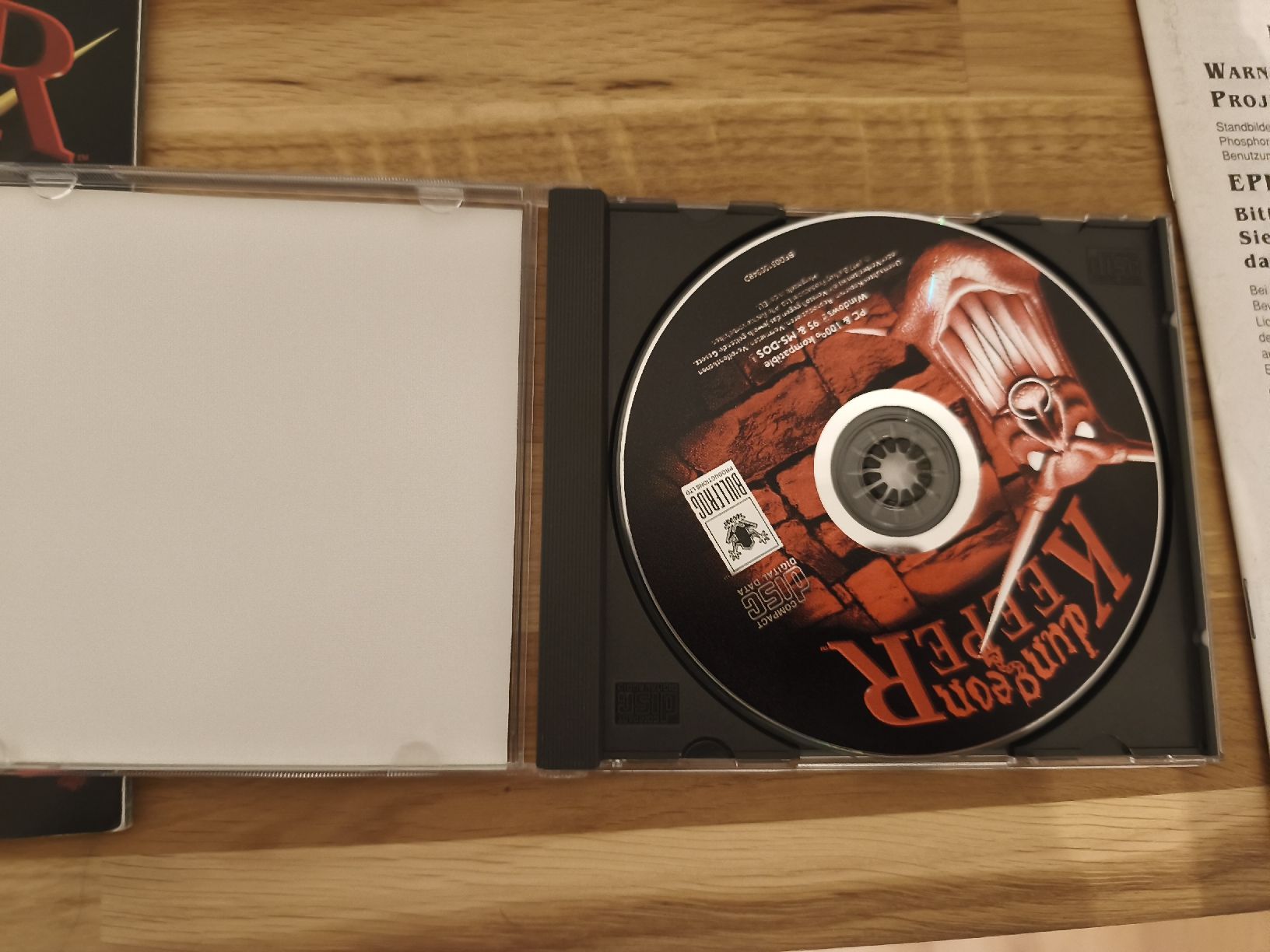 Microsoft Spiele: big box Jeu PC Dungeon Keeper Bullfrog Boîte complète Manuel – Gebraucht aus Conthey von Th3gr4yf0x 5