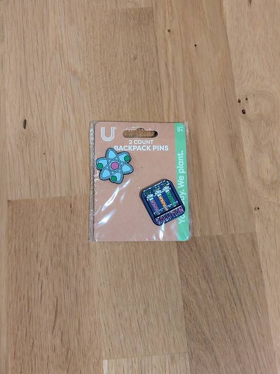 Placchette & Badge: Wissenschaftliche Pins – Usato da Birsfelden venduto da L.L.CoolBean