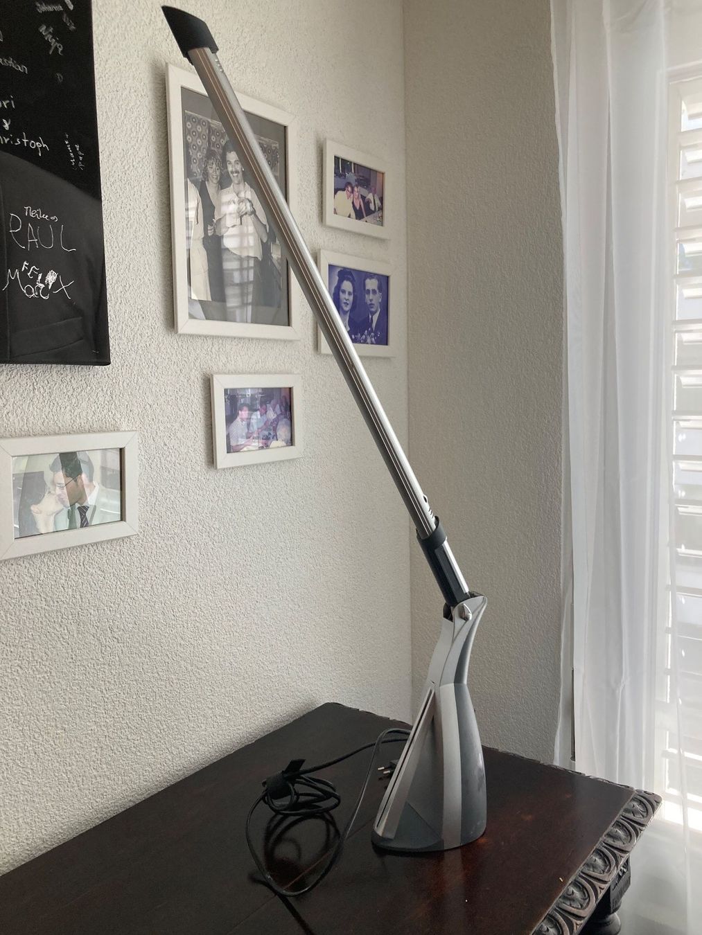 Lampade: Moderne silber-schwarze Designerlampe – Usato da Münchenbuchsee venduto da MaikeWolf 1