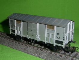 FS Spitzdachwagen Typ F Märklin 4950 graue Version n.orig.VZ