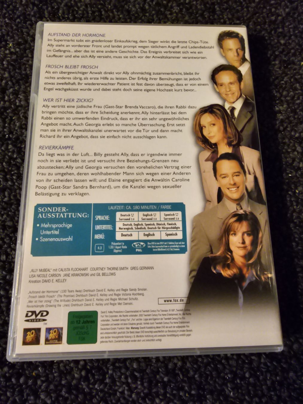 Tutti i DVDs: Ally McBeal Staffel 1.4-1.7 Episoden – Usato da Ruswil venduto da jan_bxl5 1