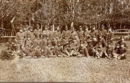 2 x Infanterie RS 1914, Militär, Fotokarten