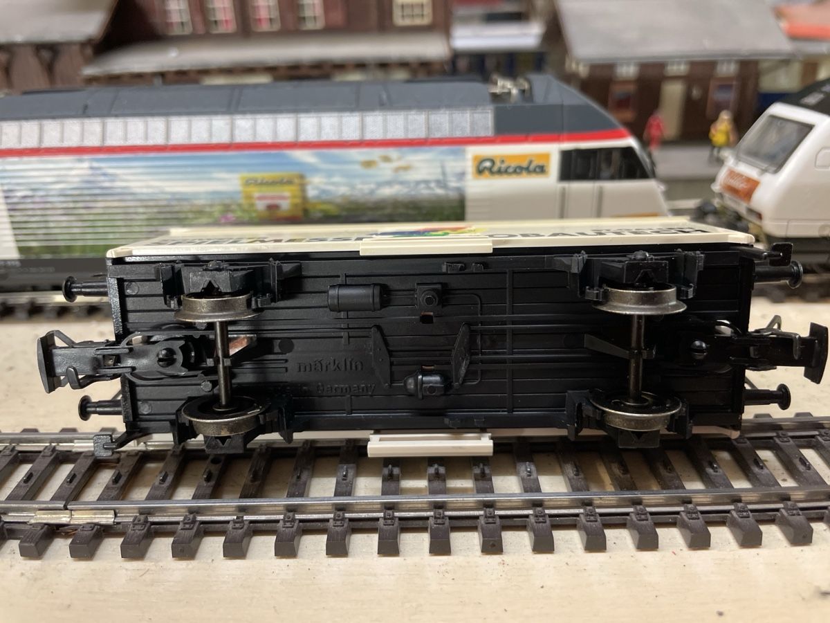 Märklin Modellini di ferrovie: Märklin HO Wagen Spielmesse Mobatech St. Gallen – Nuovo e nell'imballaggio originale da Gossau SG venduto da Krokodil344 5