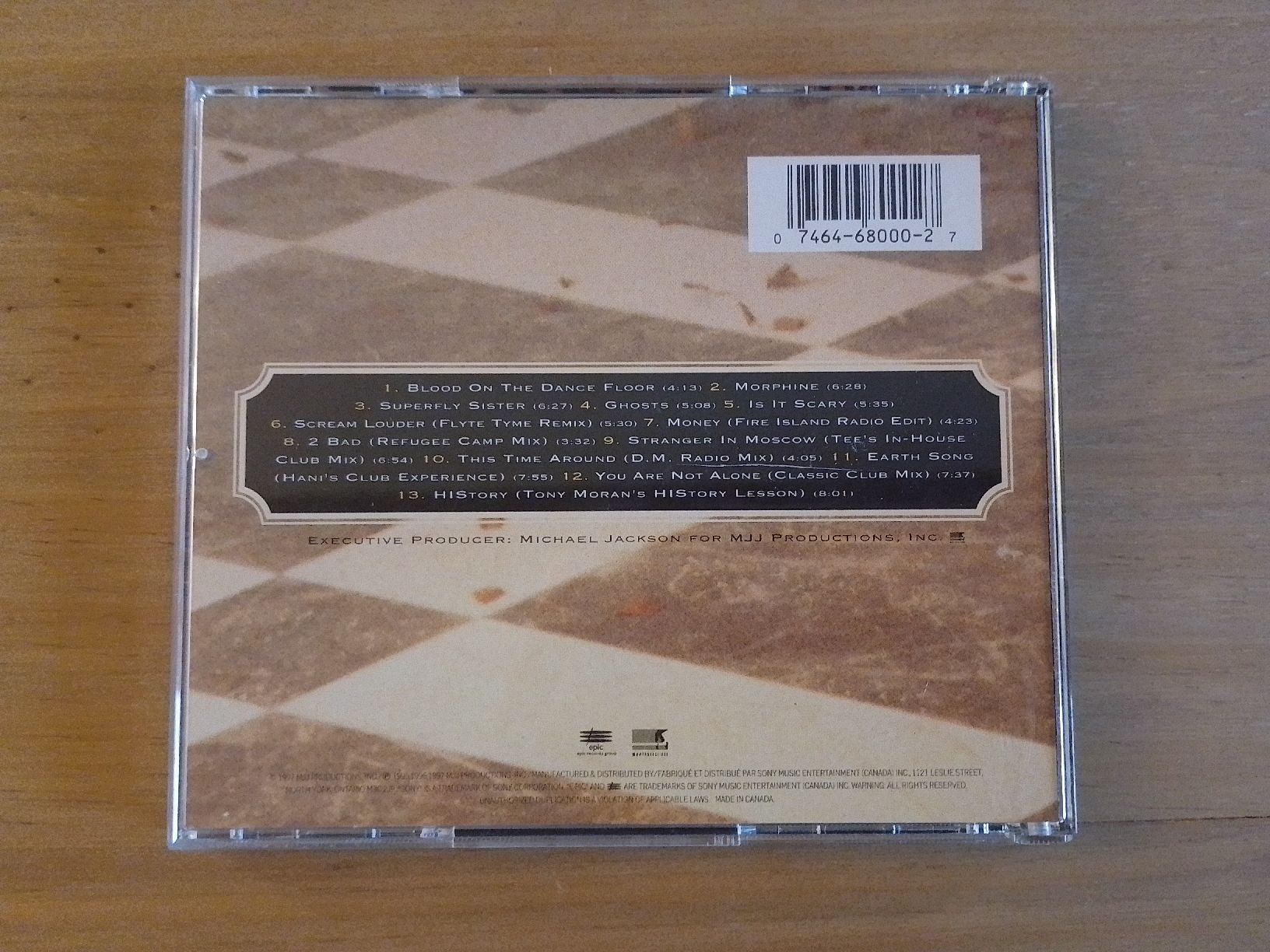CDs: CD Michael Jackson "Blood on the Dancefloor" – Gebraucht aus Gumefens von  1