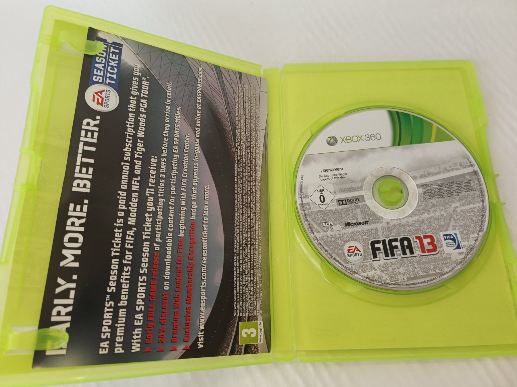 Microsoft Giochi: Xbox 360 Game: FIFA 13 – Usato da Oberhofen Thun'see venduto da cri_6md2 2
