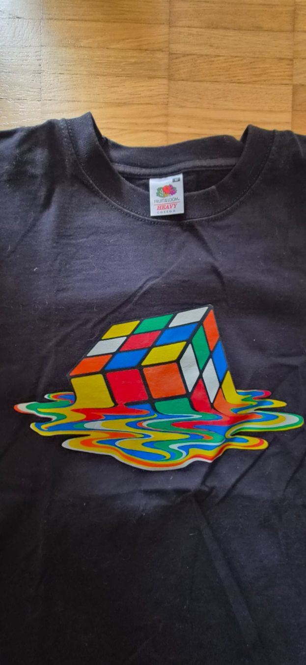 T-Shirts: T-Shirt Rubik's Cube – Gebraucht aus Pregassona von Adda83 1