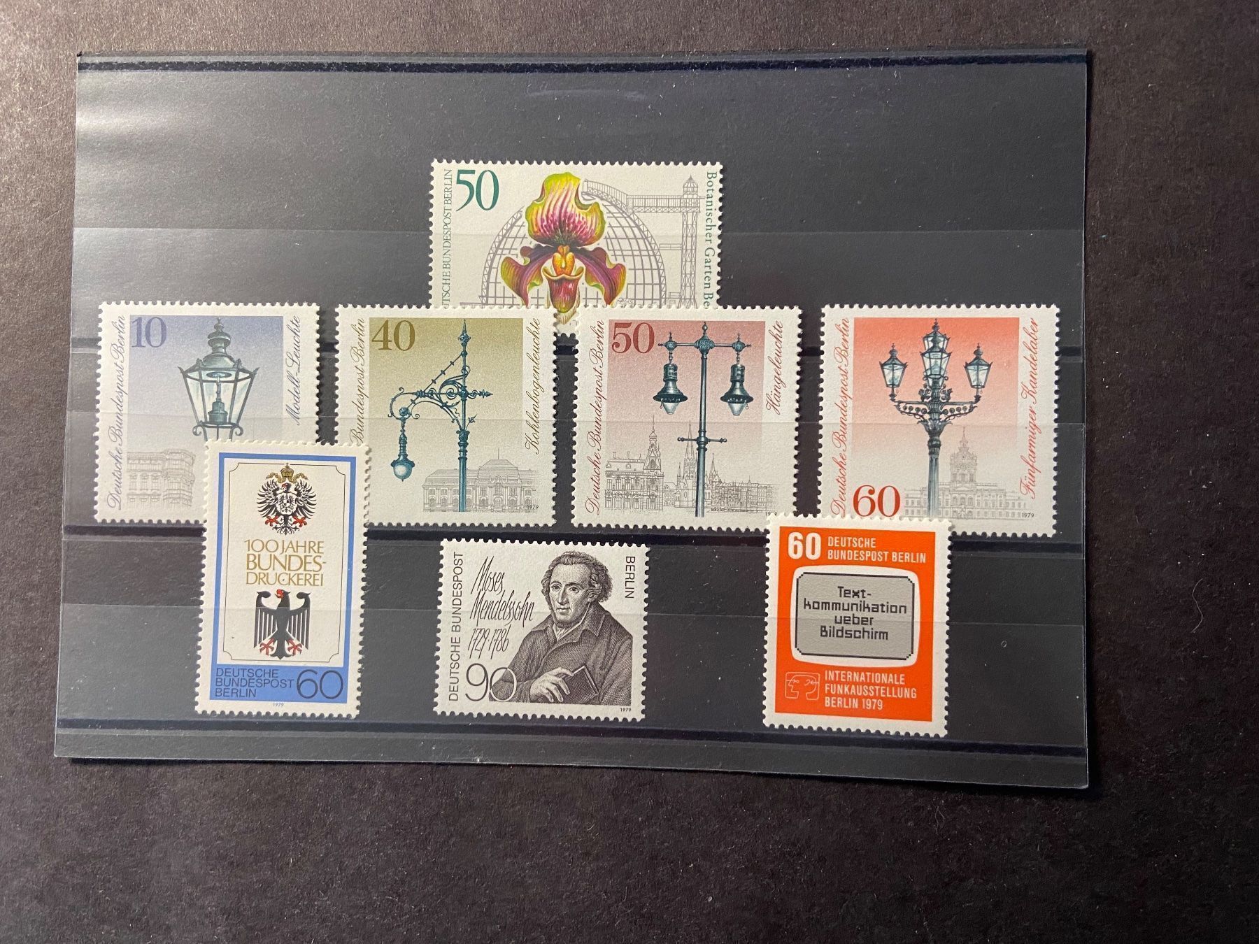 Alle Briefmarken: Berlin 1979 Jahresausgabe  ** – Gebraucht aus Wil SG von fva01 2