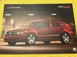 Dodge Caliber Faltprospekt Originalzubehör 4 Seiten selten