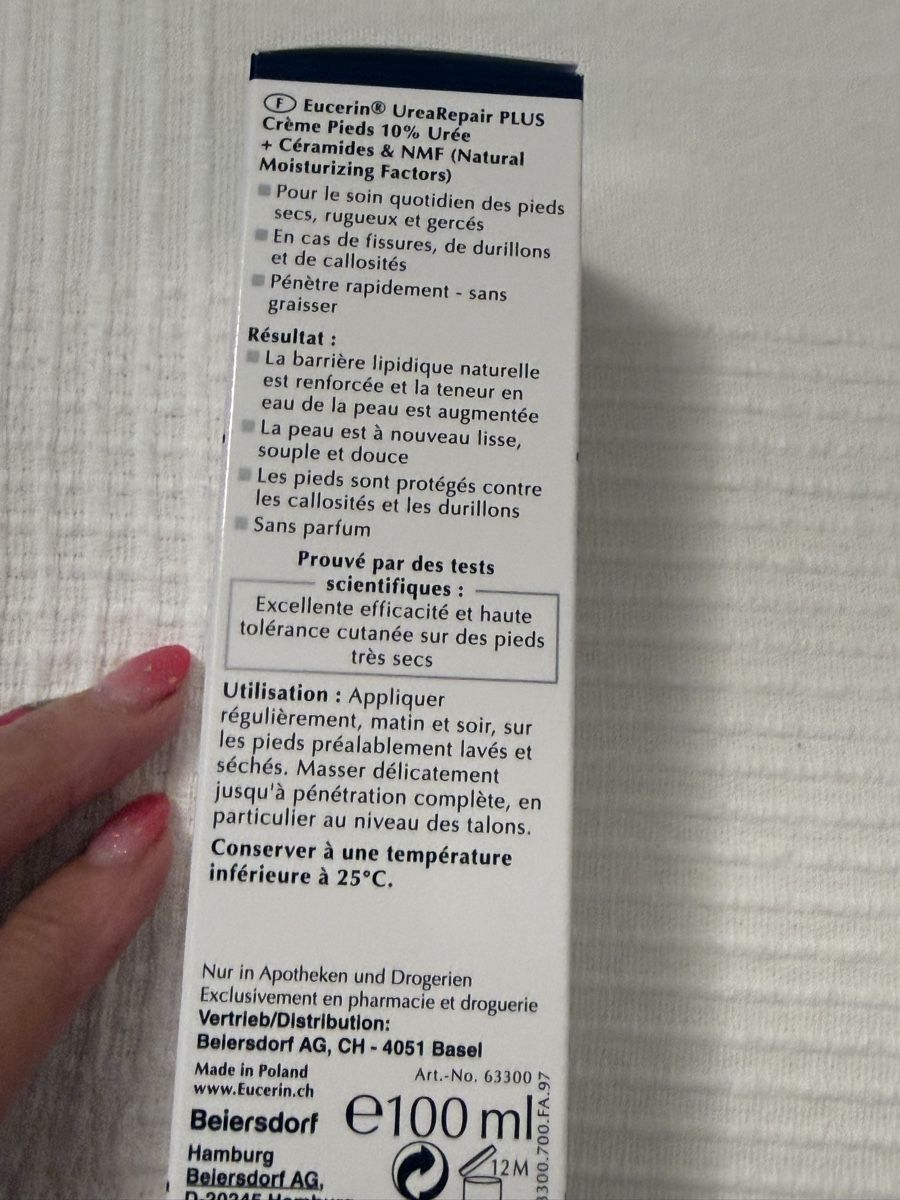 Pedicure: NEU***EUCERIN, MARKEN WARE, SEHR PREISWERT*** – Nuovo e nell'imballaggio originale da Zürich venduto da Ceca52 5