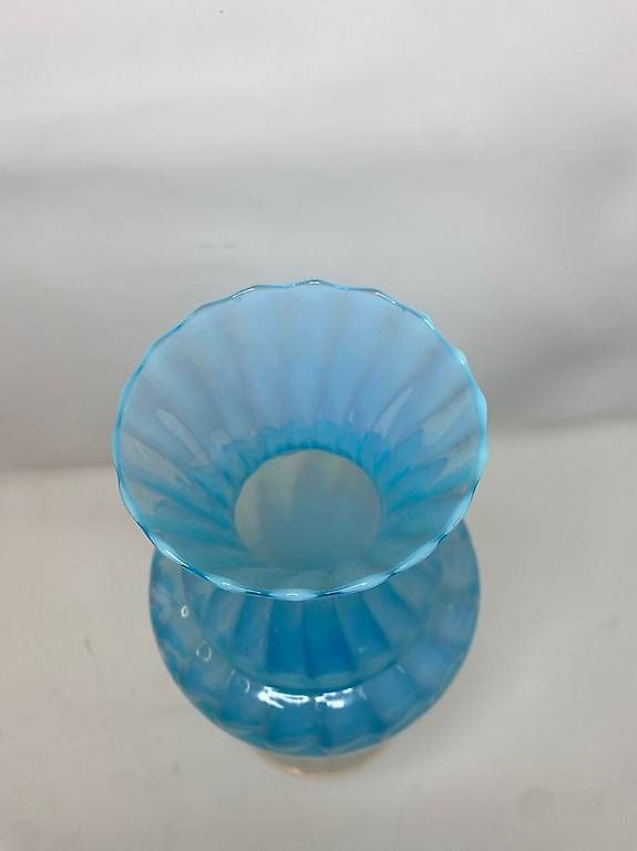 Murano Vasi & Recipienti: Sehr schöne große antike Opalglas Vase – Usato da Steinhausen venduto da einzelstueck-brocki 3