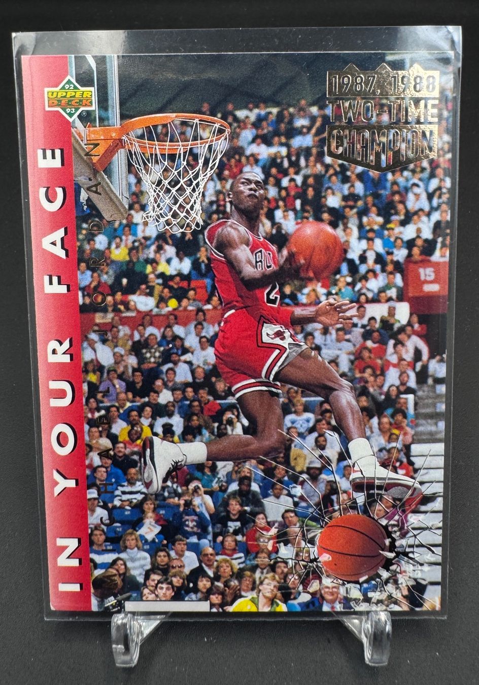 Nba Carte collezionabili: NBA Michael Jordan 1992 Upper Deck MJ #453 Slam-Dunk Contest – Nuovo (secondo la descrizione) da Jegenstorf venduto da plataOplomo