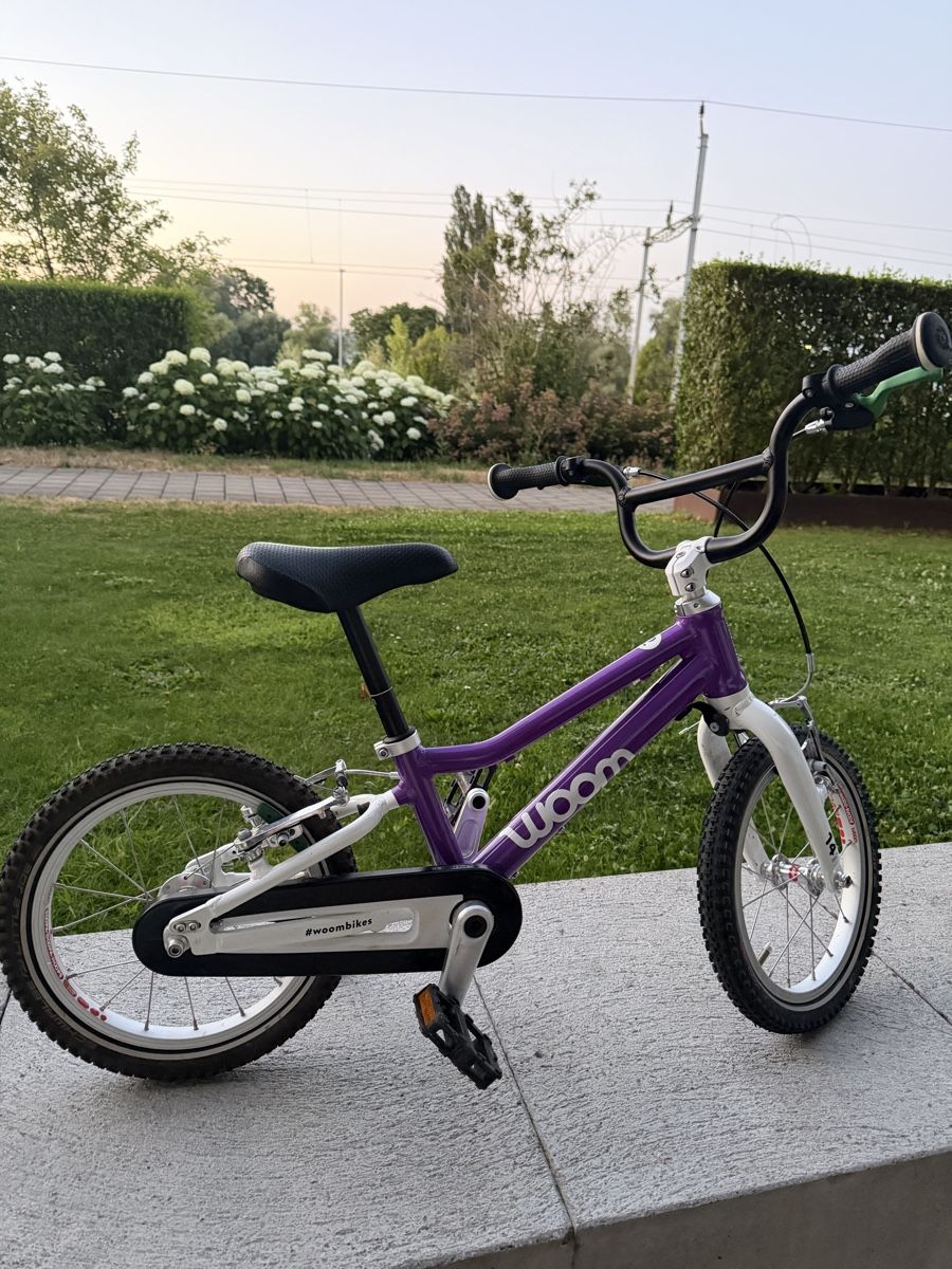 Woom Velos: Woom 2 Kinderfahrrad violett  – Gebraucht aus Scherzingen von janea92