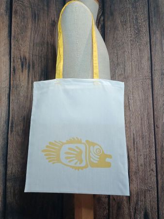 Shopper AZTEC SERIE " YELLOW FISH "