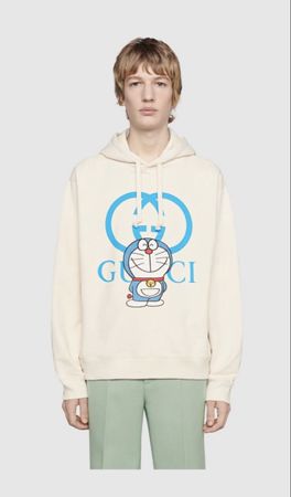 Gucci x Doraemon Hoodie, Grösse S, Top Zustand, Winter