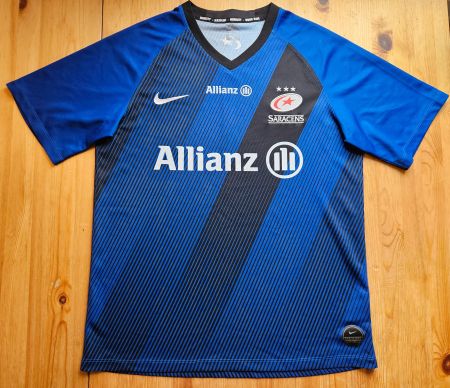 Saracens Rugby Club Trikot Nike Grösse L London England UK