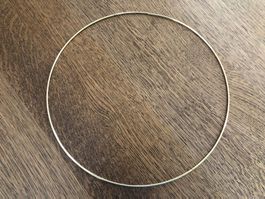 Cercle doré pour bricolage ou fleuristerie