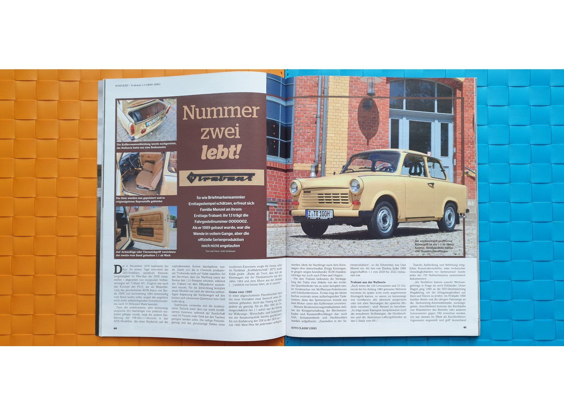 Riviste & Magazine: AUTO CLASSIC - Oldtimer & Youngtimer Magazin - Trabant u.s.w – Usato da Viganello venduto da CARLiteratur 4