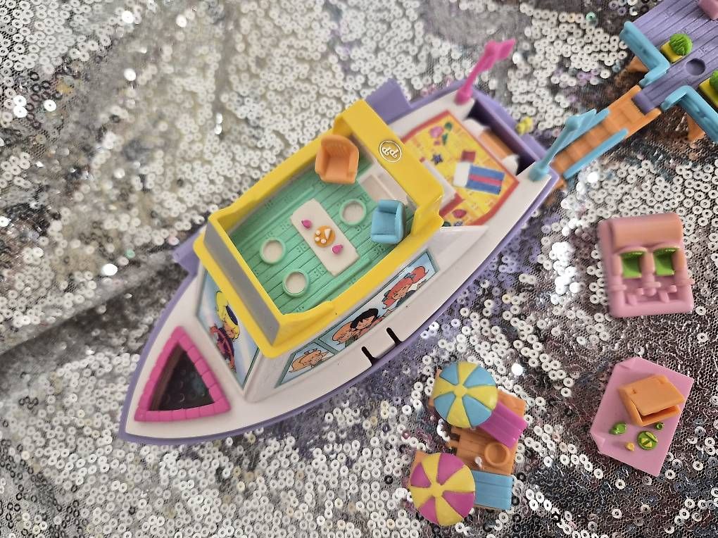 Polly Pocket Carillon: Polly Pocket Fun Cruise Boot 1997 – Usato da Uznach venduto da ssmiy