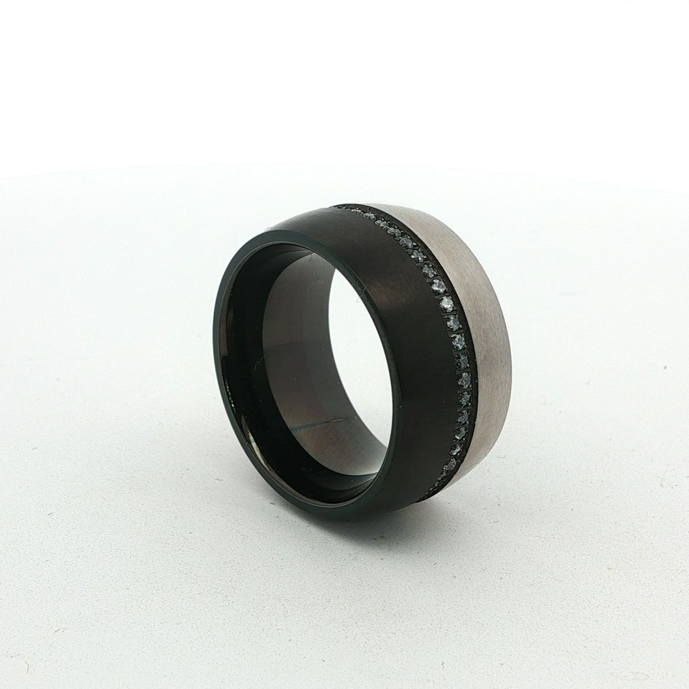 Olga Ribler Anelli: Bi-color Ring Edelstahl  Grösse 60 – Nuovo (secondo la descrizione) da Luzern venduto da Schmuckoutlet 2