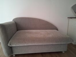 Sofa bed grey fabric good condition 200cm