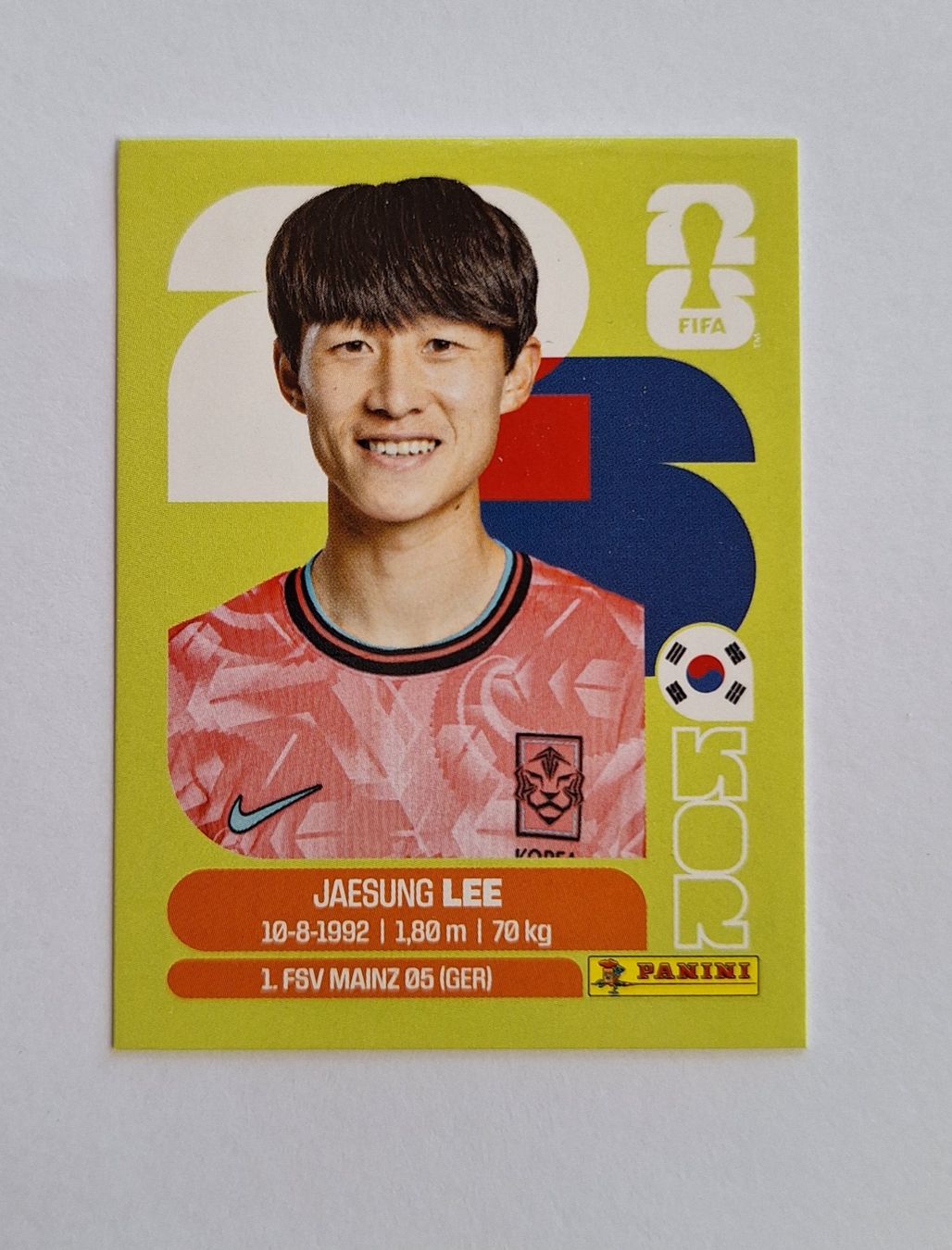 Panini Carte collezionabili: Panini Jaesung Lee KOR 10 – Nuovo (secondo la descrizione) da Romanens venduto da Crocette