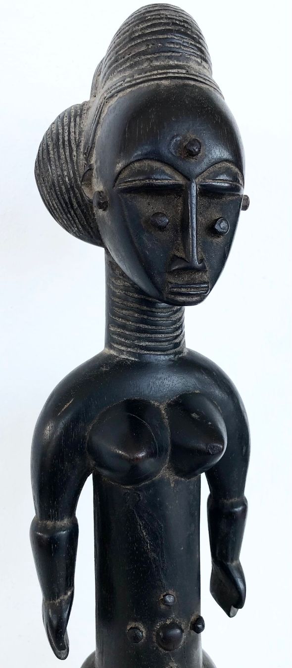 Skulpturen & Statuen: Top Rarität feine alte Atti Figur Cóte d´Ivory Höhe 39 cm – Gebraucht aus Rüthi (Rheintal) von Kunsthaus777 2