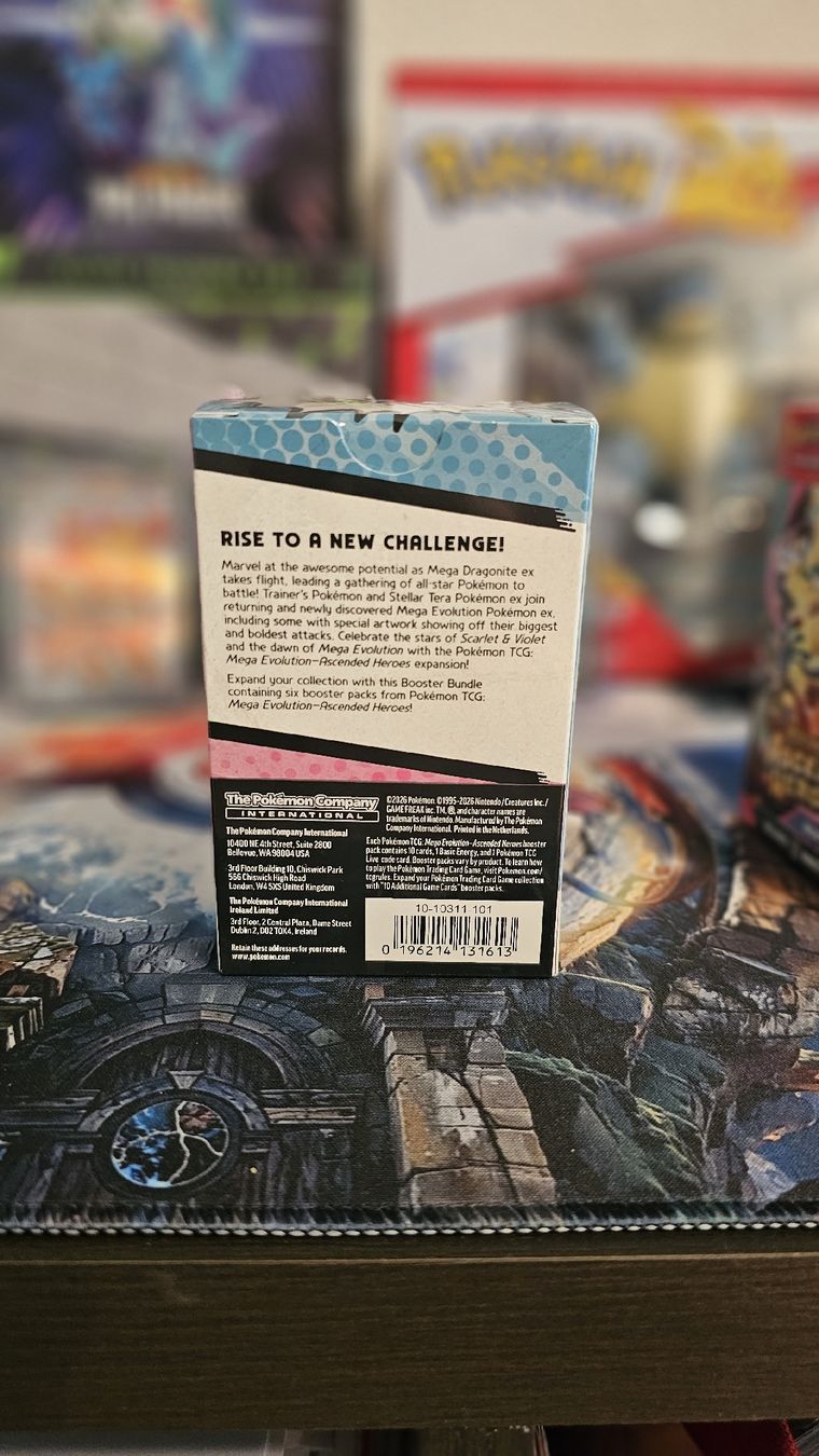 Pokémon Carte collezionabili: Pokemon Mega Evolution Ascended Heroes Booster Bundle – Nuovo e nell'imballaggio originale da Unterseen venduto da ninetyfour 3