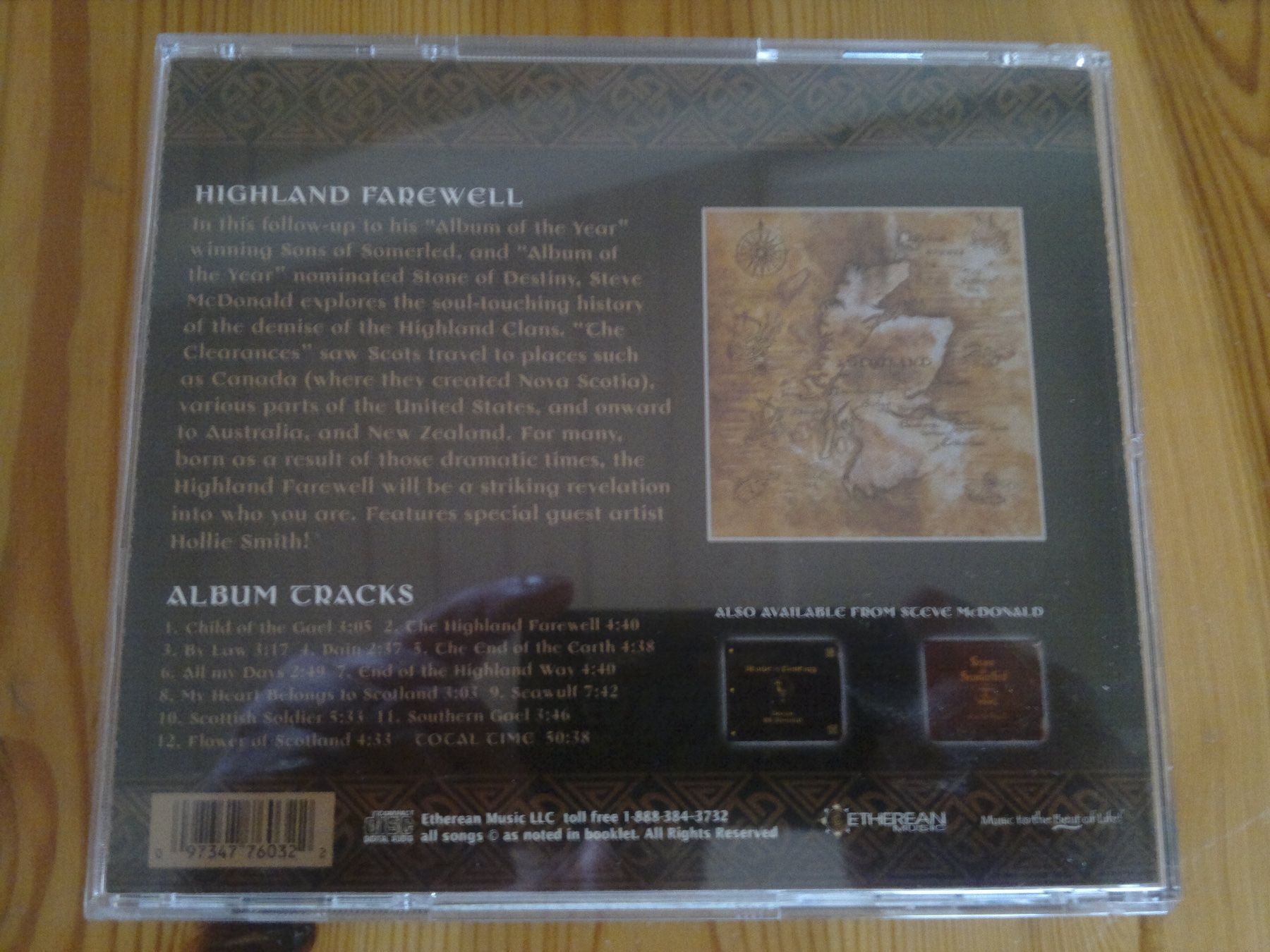 CD: CD Steve McDonald "Highland Farewell" – Usato da Zürich venduto da imago6912 1
