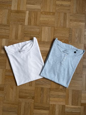 2 Shirts Nile & Marc O‘Polo, Gr. M