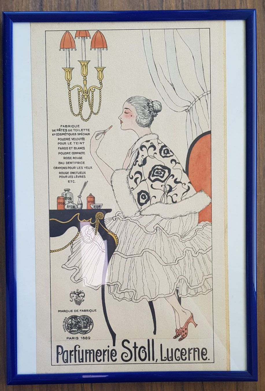 Foto & Immagini: Werbung Jugendstil - Parfumerie Stoll Luzern – Usato da Mörschwil venduto da antiksalon 2