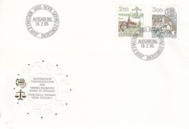 1985 690-91 Tierkreiszeichen FDC