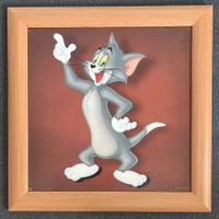 TOM die Katze - Tom & Jerry - Bild gerahmt