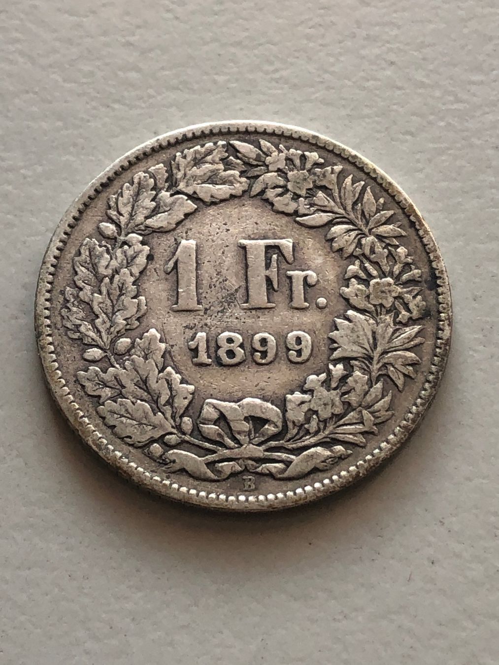 Tutti le monete: 1 Fr. 1899 – Usato da Schötz venduto da Odpa