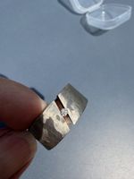 Titanring mit Diamant  - Zeitlos elegant 💍