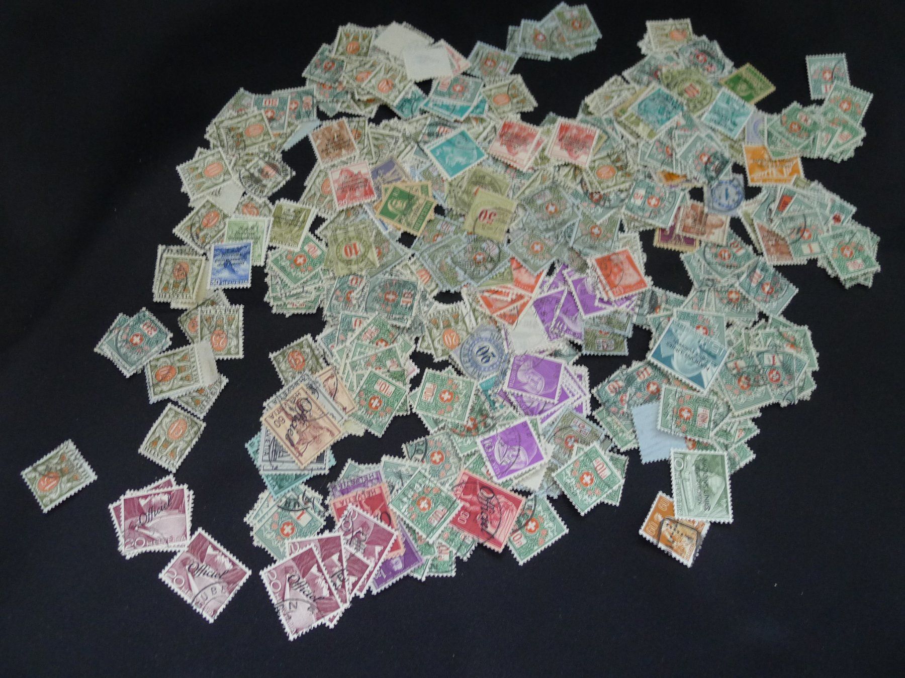 Tutti i francobolli: grosse Sammlung Porto Briefmarken – Usato da Dagmersellen venduto da q1w2e3r4