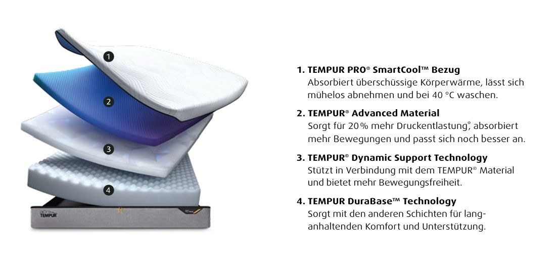Tempur Materassi: Matratze Tempur 80/200x25 cm – Nuovo (secondo la descrizione) da St.Gallenkappel venduto da Rhoelzli 1