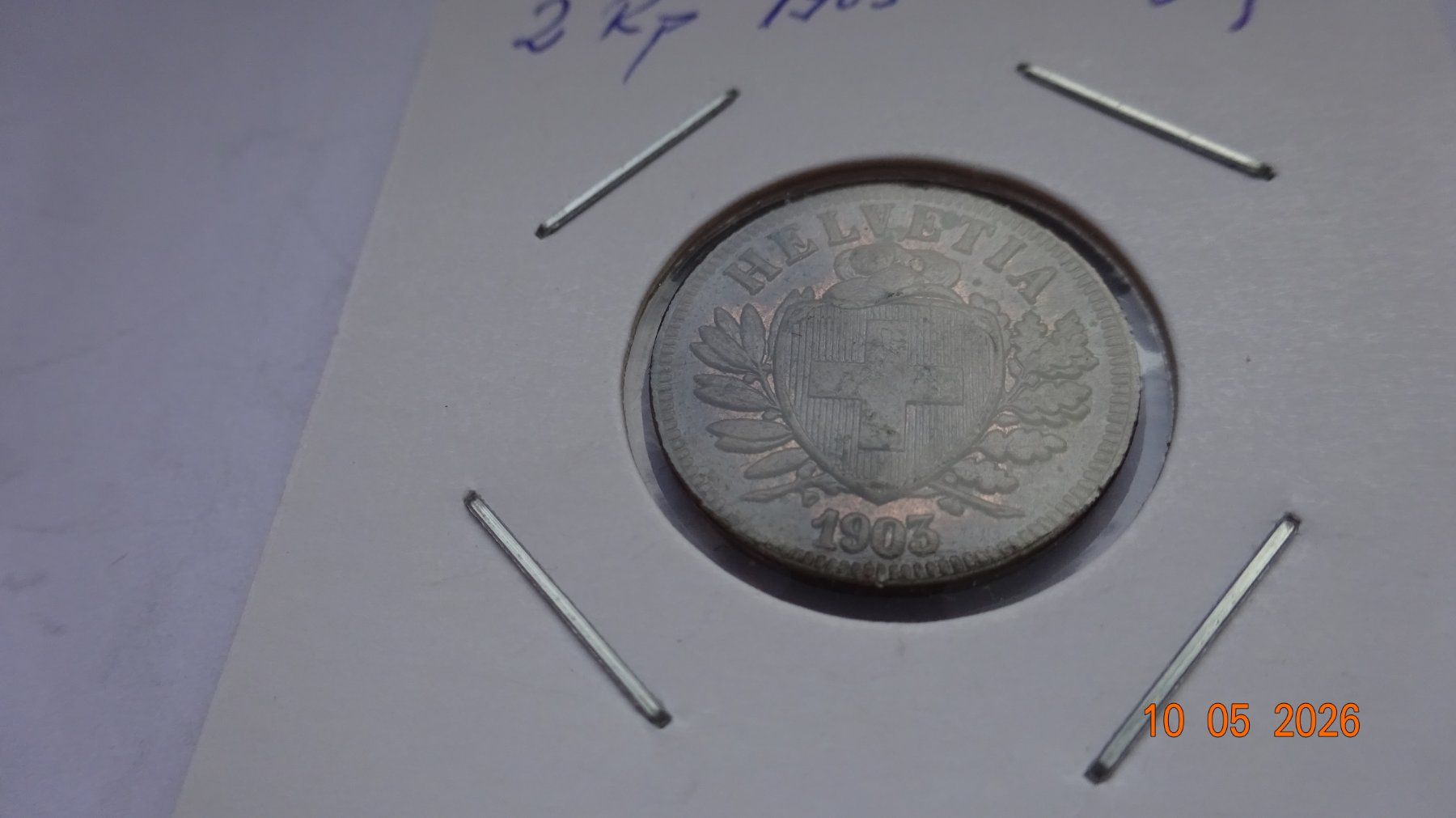 Tutti le monete: 2 Rappen 1903 Unz. – Usato da bassecourt venduto da Oursvert
