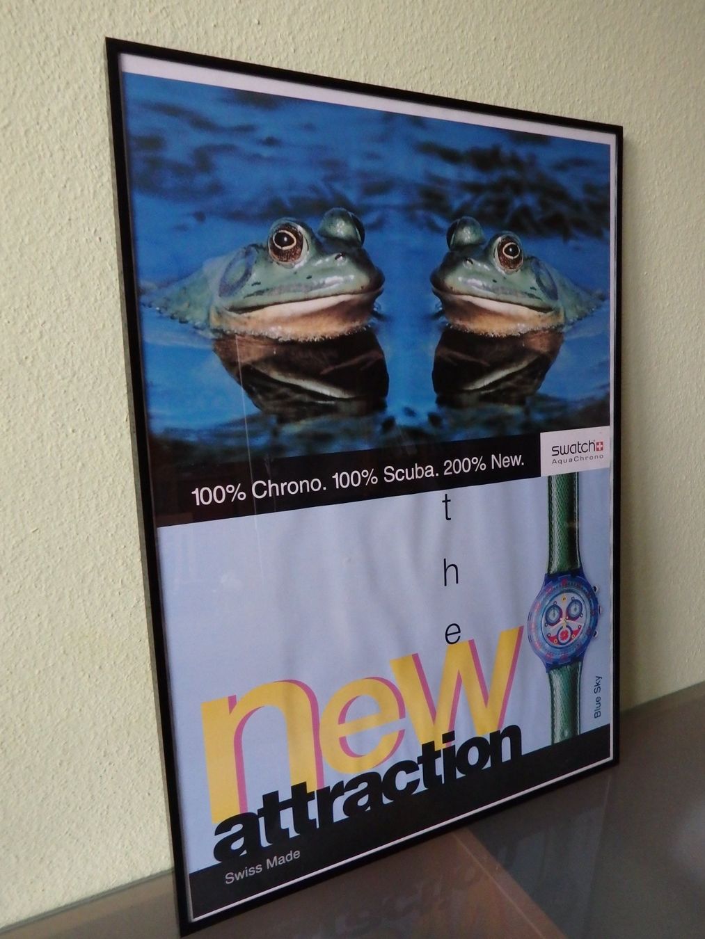 Foto & Immagini: Swatch Poster aus den 80er – Usato da Obergerlafingen venduto da Nurschi2011 1