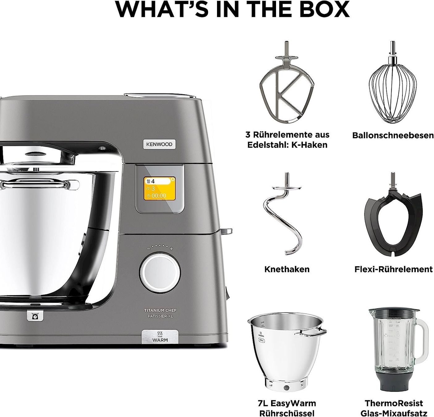 Küchengeräte: Kenwood Titanium Chef Patissier XL – Neu und originalverpackt aus Bottighofen von zaap 2