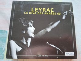 Cd Leyrac - La diva des années 60 3 Cds et 1 DVD
