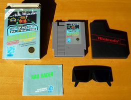 NES : Rad Racer, CIB (lunettes incluses), Bon état+ !