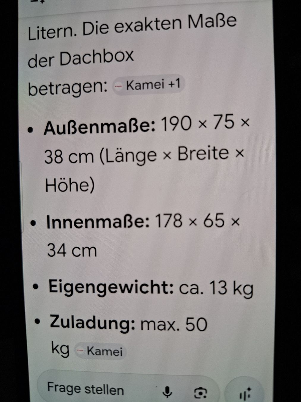 Dachboxen: Dachbox – Gebraucht aus Au ZH von Pertu 7