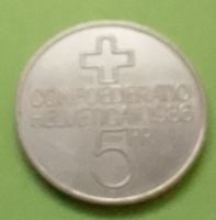 Gedenkmünze Schweiz 5.- Franken 1986 Sempach (C)