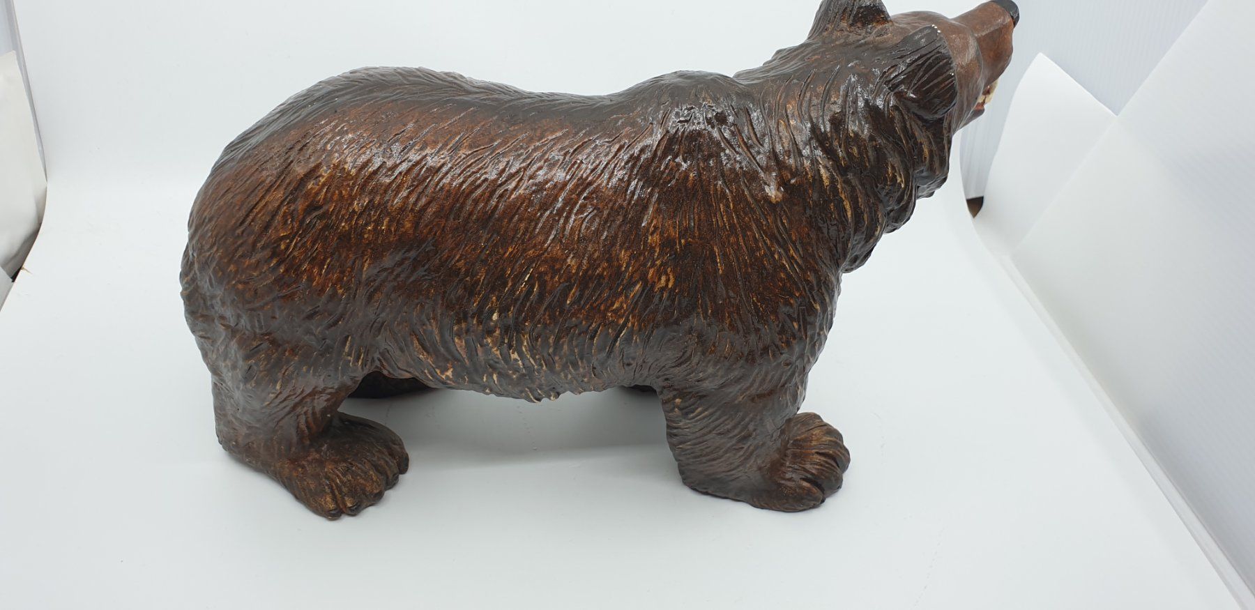 Sculture & Statue: Grosser Keramik Bär 1985 mit Monogramm – Usato da Emmen venduto da magelan 5
