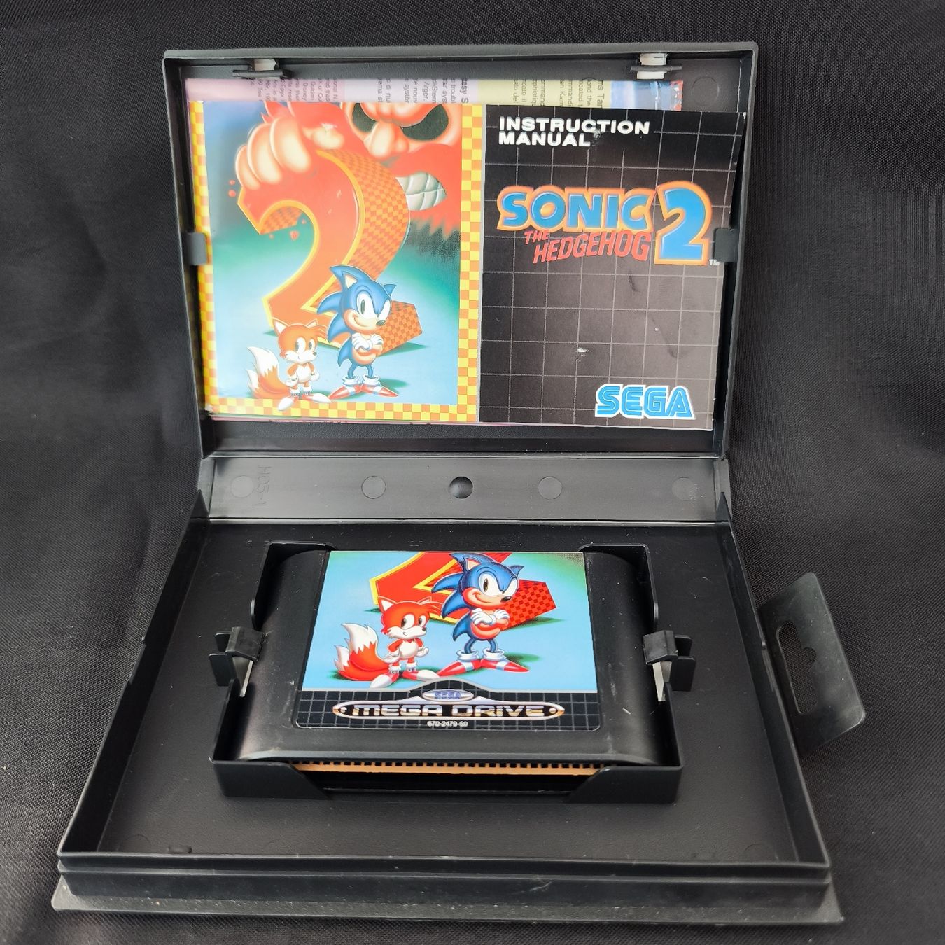 Jeux: Sonic The Hedgehog 2 - Sega Mega Drive – D'occasion à Montet (Broye) par Mimsoline 1