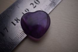 Amethyst Tintig          Herz  ca2cm   inkl porto